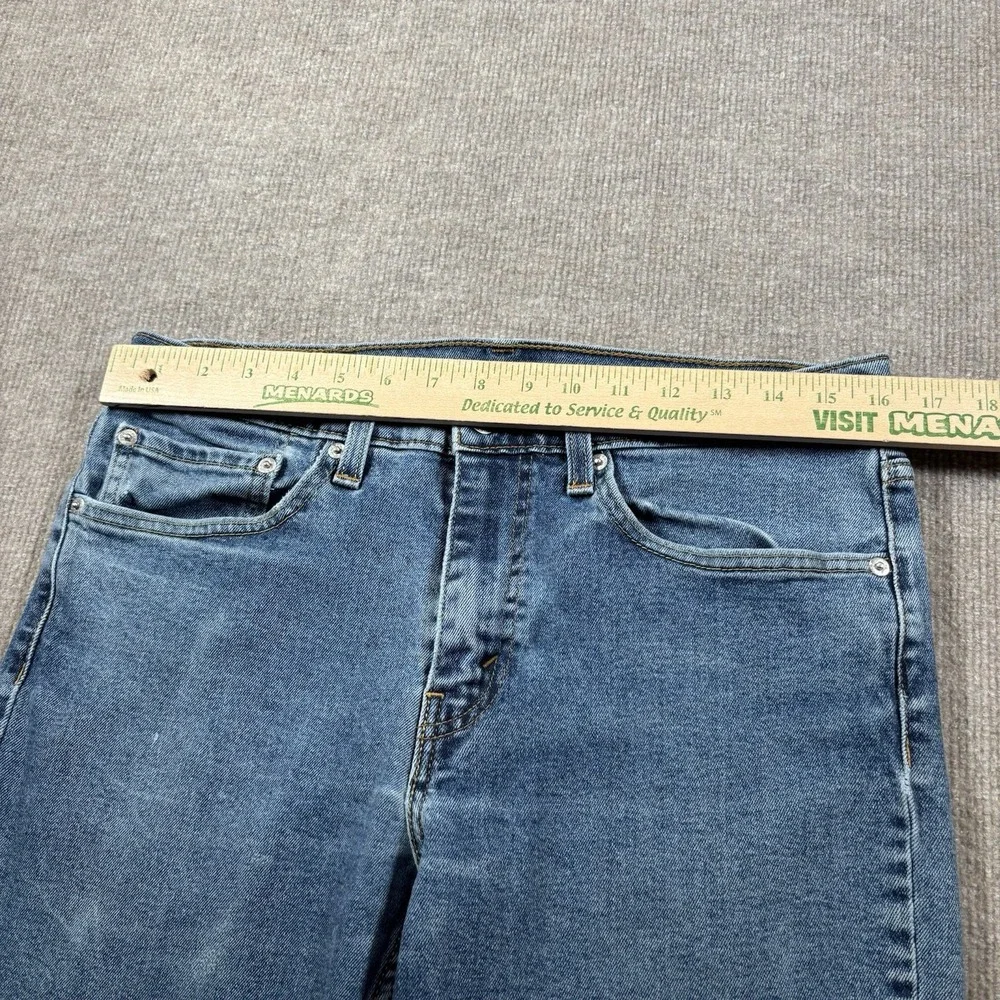Levis 511 Jeans Mens 32x30 (Tag 34x32) Slim Fit Straight‎ Leg Medium Blue Denim